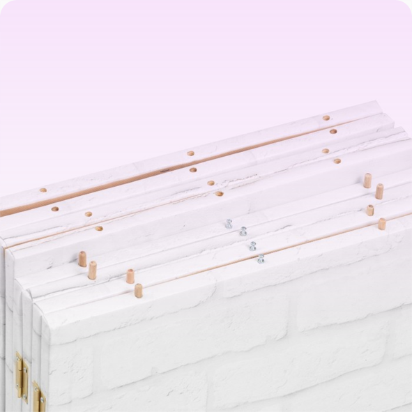 Brick Wall Screen detail